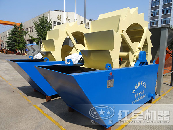 單葉輪式洗砂機(jī)，占地小，處理量小
