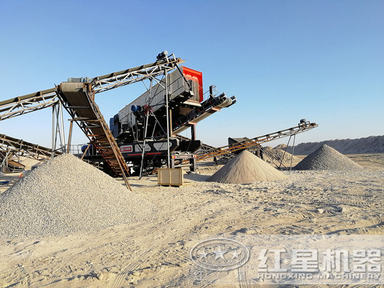 機(jī)制砂用戶現(xiàn)場，多個(gè)現(xiàn)場可提供就近安排參觀